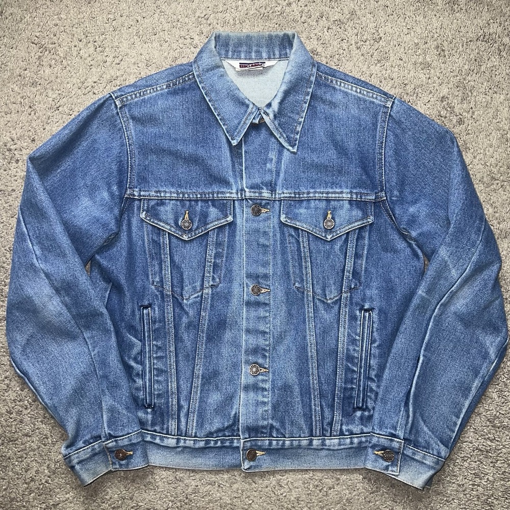 Vintage Big Mac Denim Jacket Men S Blue Trucker 70s 80s Workwear Boxy Western